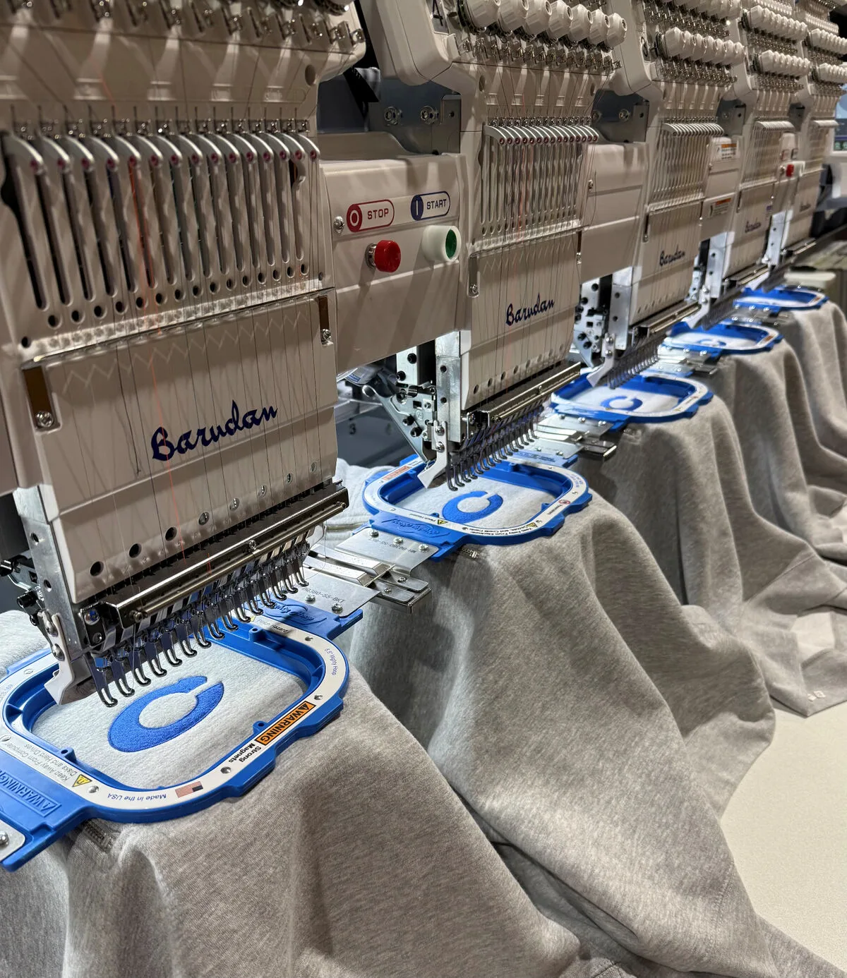 Custom embroidered caps and apparel