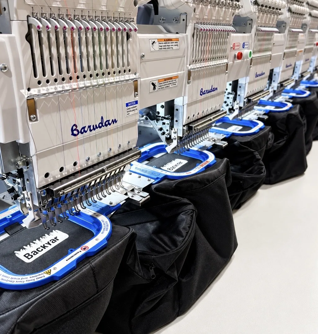Custom embroidered caps and apparel